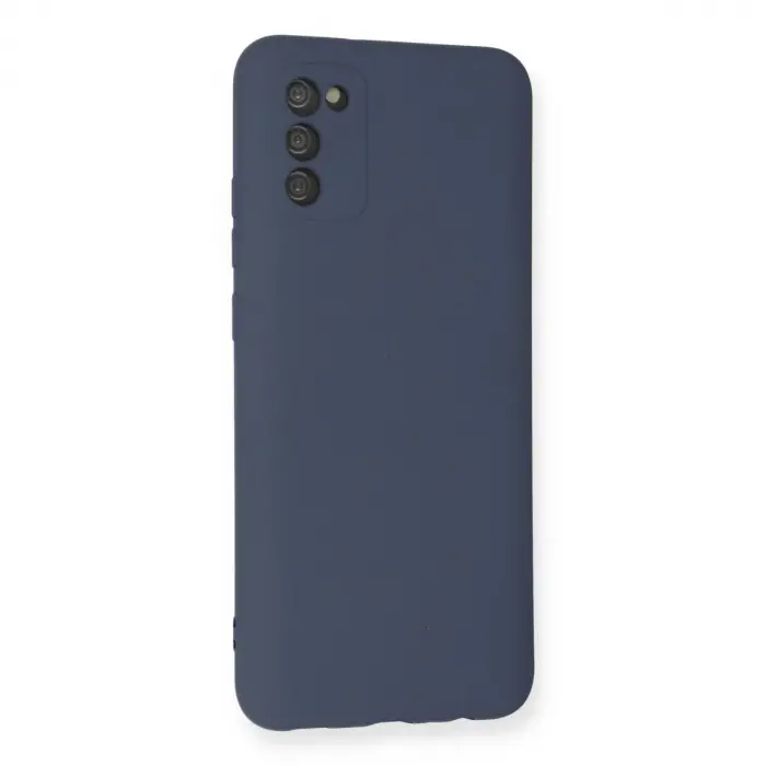 Galaxy A03s Kılıf Nano İçi Kadife  - Gri