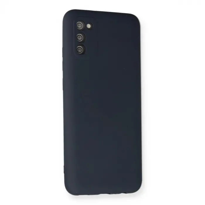 Galaxy A03s Kılıf Nano İçi Kadife  - Lacivert