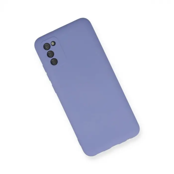Galaxy A03s Kılıf Nano İçi Kadife  - Lila