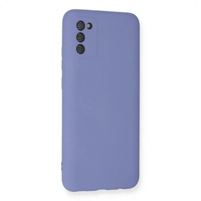 Galaxy A03s Kılıf Nano İçi Kadife  - Lila