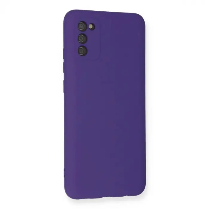 Galaxy A03s Kılıf Nano İçi Kadife  - Mor