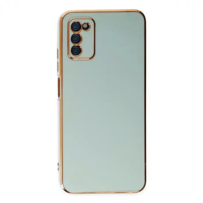 Galaxy A03s Kılıf Volet  - Açık Yeşil