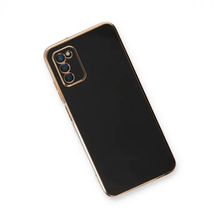 Galaxy A03s Kılıf Volet  - Siyah