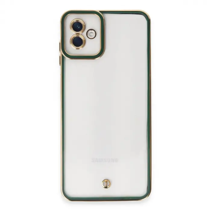 Galaxy A04 Kılıf Liva Lens  - Yeşil