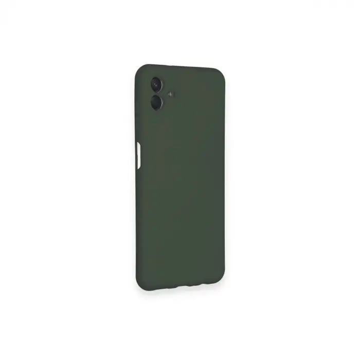 Galaxy A04 Kılıf Nano İçi Kadife  - Koyu Yeşil