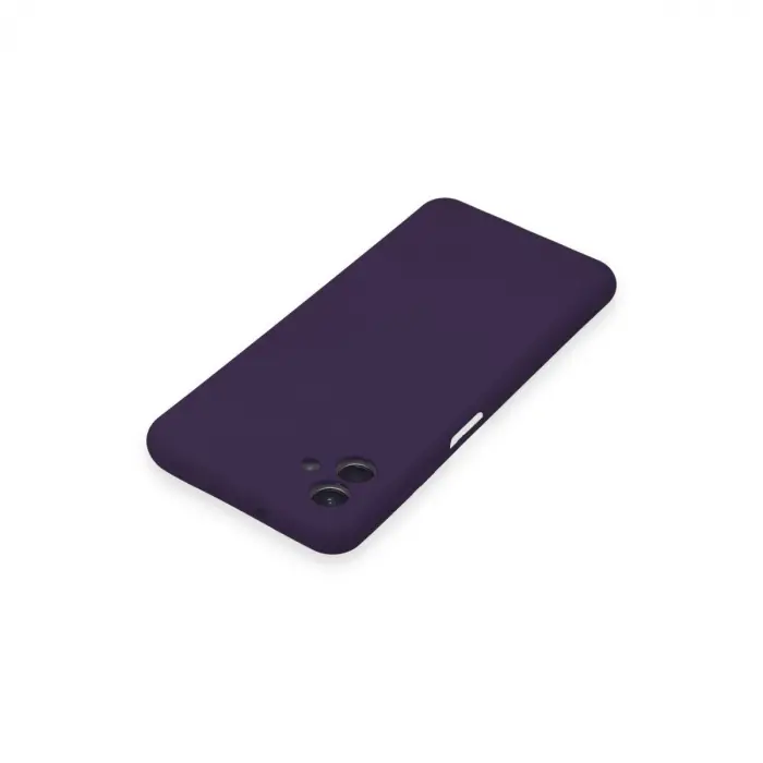 Galaxy A04 Kılıf Nano İçi Kadife  - Mor