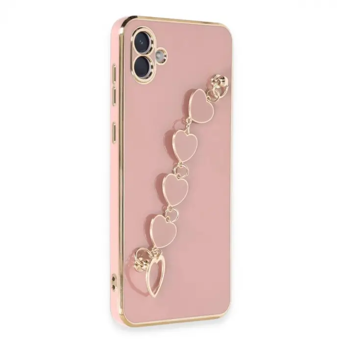 Galaxy A04e Kılıf Esila  - Pudra