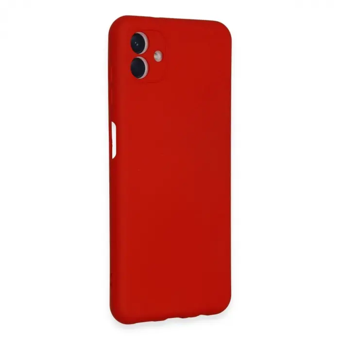 Galaxy A04e Kılıf Nano İçi Kadife  - Kırmızı