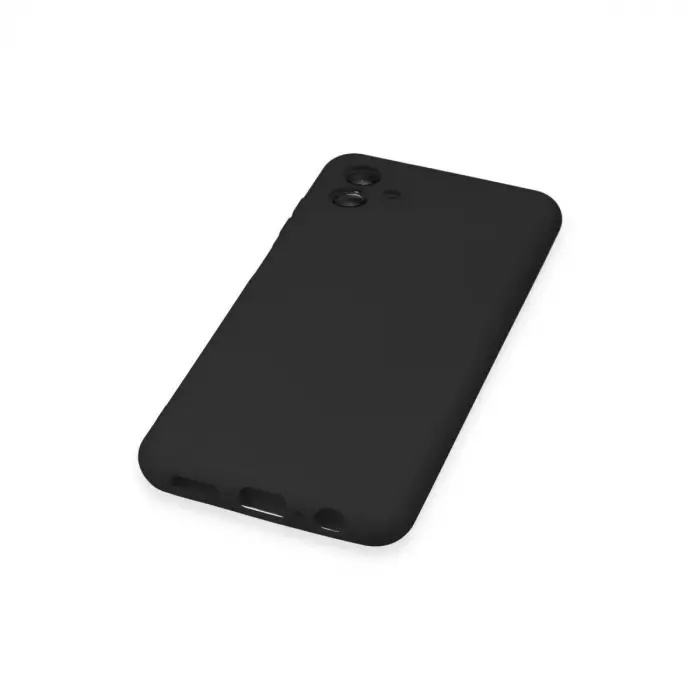 Galaxy A04e Kılıf Nano İçi Kadife  - Siyah