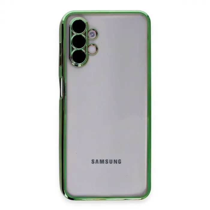 Galaxy A04s Kılıf  Lensli  - Yeşil