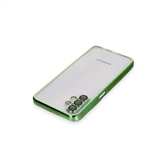 Galaxy A04s Kılıf  Lensli  - Yeşil