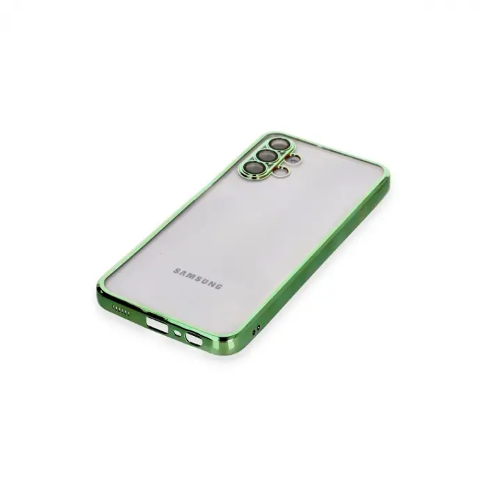 Galaxy A04s Kılıf  Lensli  - Yeşil