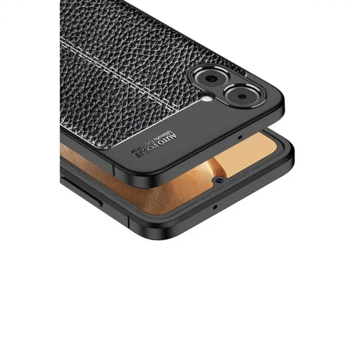 Galaxy A05 Kılıf Auto Fus Kapak - Siyah