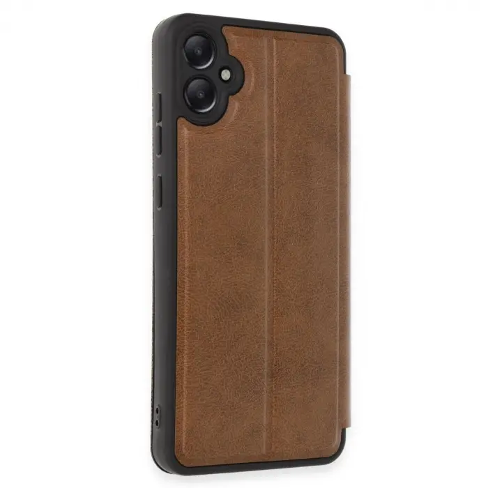 Galaxy A05 Kılıf Flip Cover - Taba
