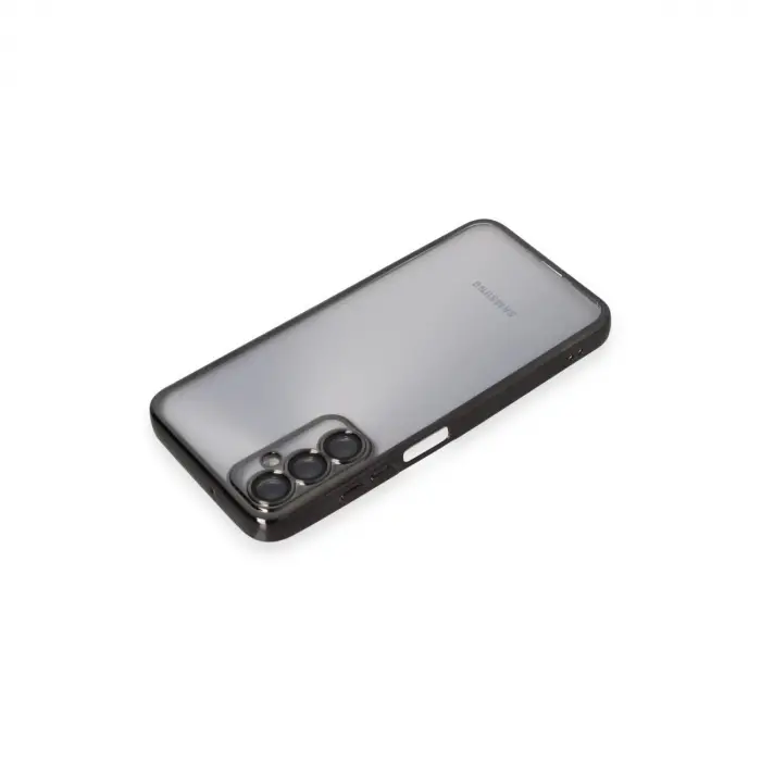 Galaxy A05s Kılıf  Lensli  - Siyah