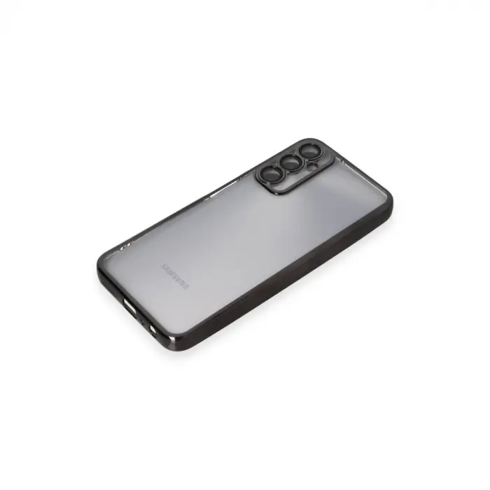 Galaxy A05s Kılıf  Lensli  - Siyah