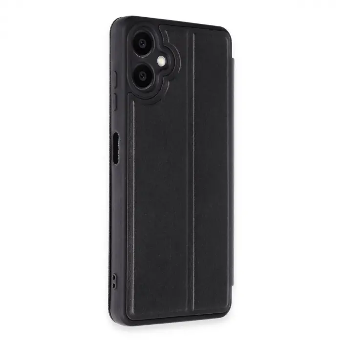 Galaxy A06 Kılıf Flip Cover - Siyah