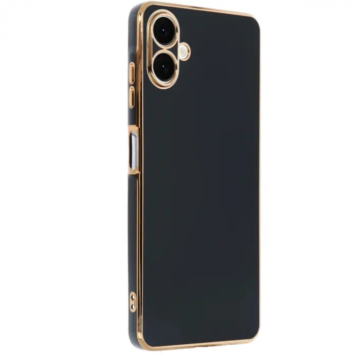 Galaxy A06 Kılıf Volet  - Siyah