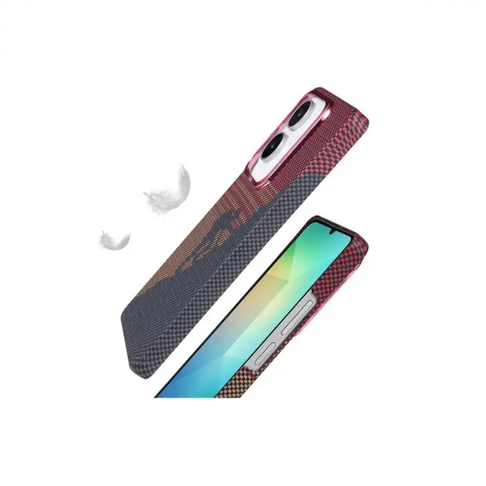 Galaxy A06 Vega Magsafe Kapak - Kırmızı