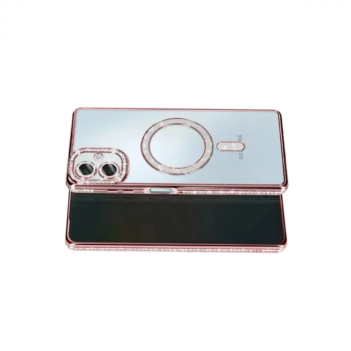 Galaxy A07 4g Joke Simli Magneticsafe Kılıf - Pembe