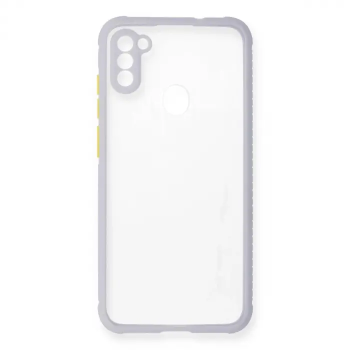Galaxy A11 Kılıf Miami Şeffaf  - Lila