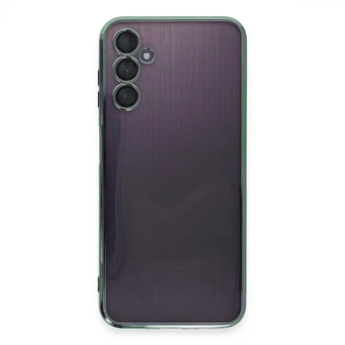 Galaxy A14 4g Kılıf  Lensli  - Yeşil