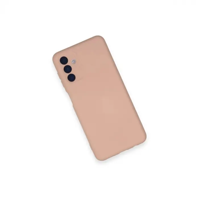 Galaxy A14 4g Kılıf Nano İçi Kadife  - Pudra