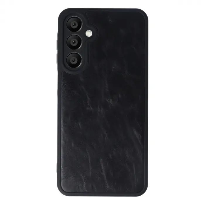 Galaxy A16 5g Kılıf Aras Deri Kapak - Siyah