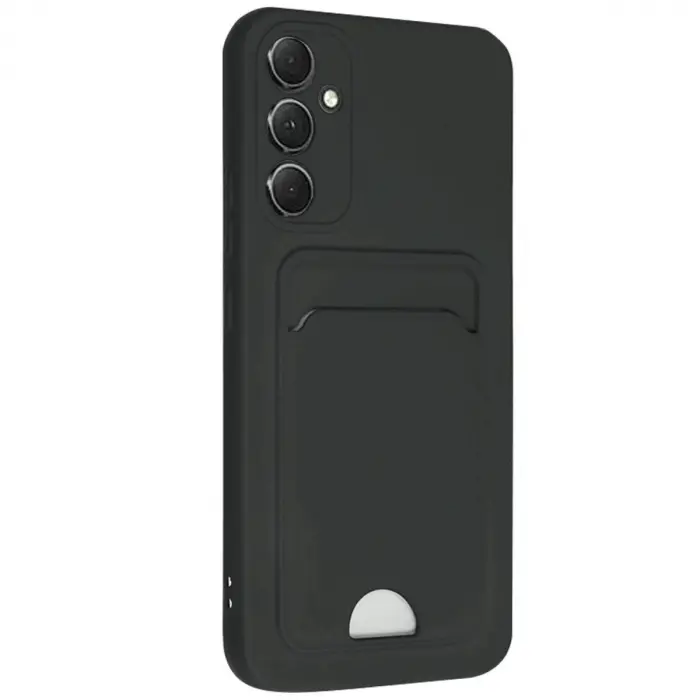 Galaxy A16 5g Kılıf Kelvin Kartvizitli  - Siyah