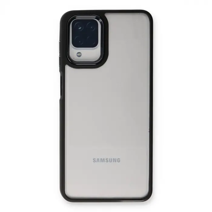 Galaxy A22 Kılıf Dora Kapak - Siyah