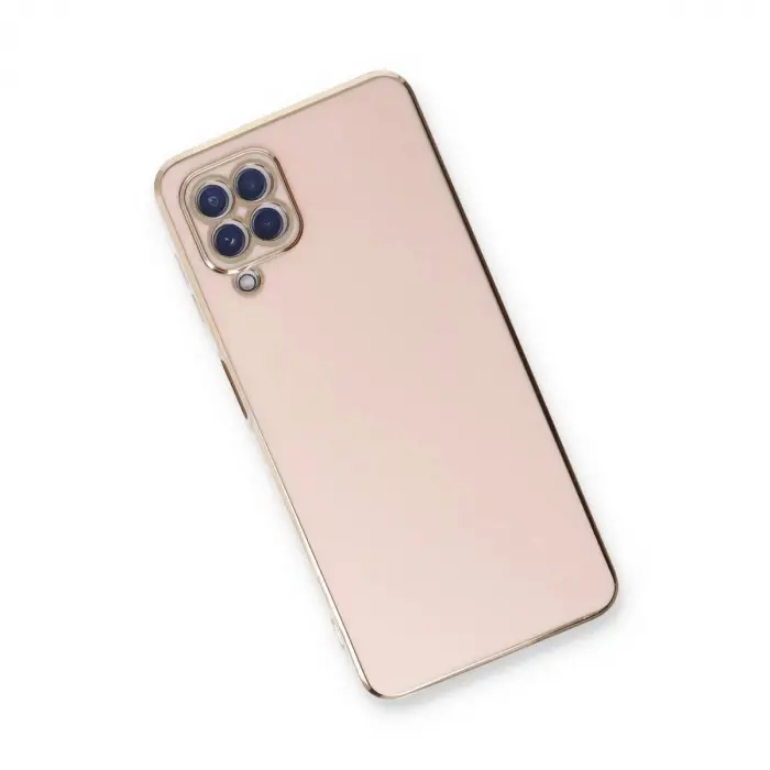 Galaxy A22 Kılıf Volet  - Pembe
