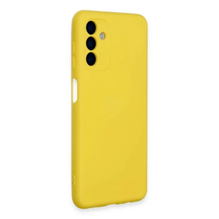 Galaxy A24 4g Kılıf Nano İçi Kadife  - Sarı