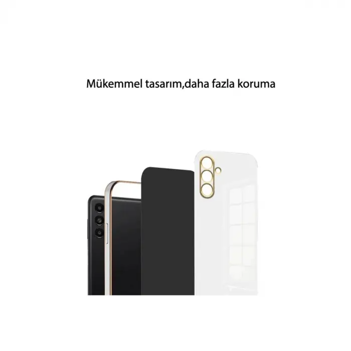 Galaxy A26 Kılıf Volet  - Siyah