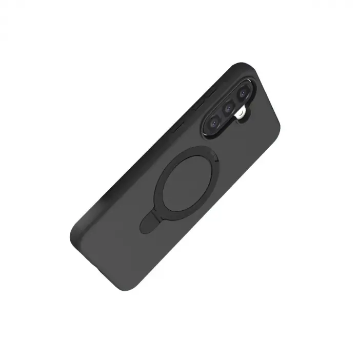 Galaxy A26 Regal Magsafe Standlı Kapak - Siyah
