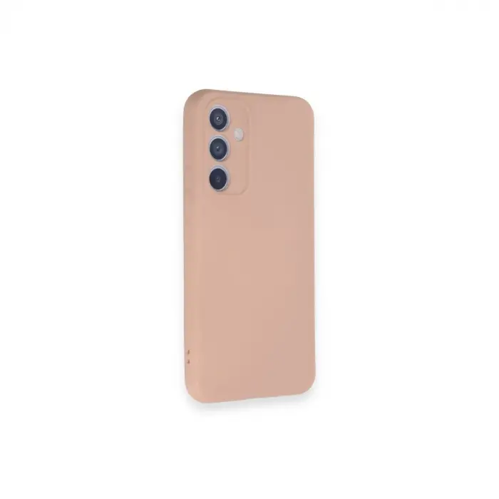 Galaxy A34 5g Kılıf Nano İçi Kadife  - Pudra