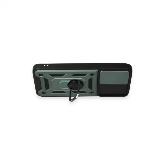 Galaxy A34 5g Kılıf Pars Lens Yüzüklü  - Yeşil