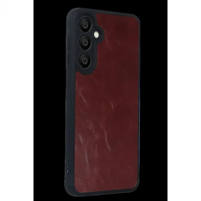 Galaxy A37 5g Aras Deri Kapak - Bordo