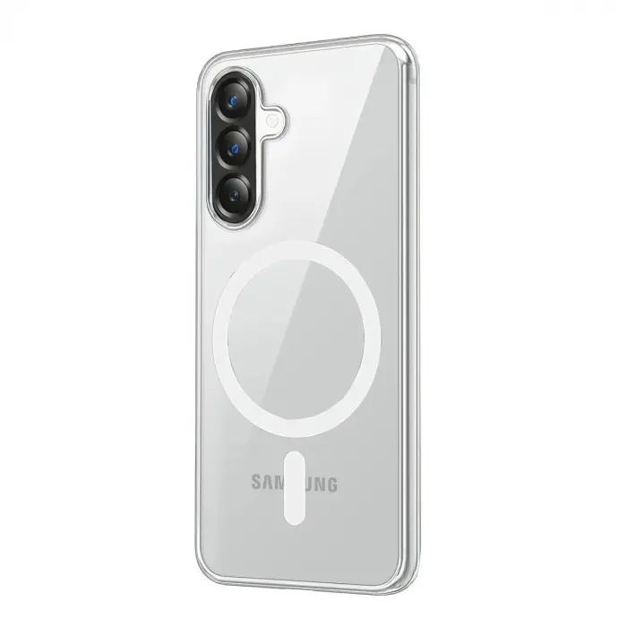 Galaxy A37 5g Combo Sert Şeffaf Magsafe Kapak - Şeffaf