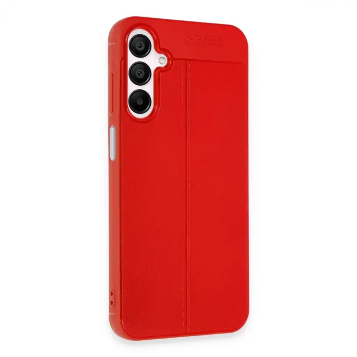 Galaxy A55 5g Kılıf Auto Fus Kapak - Kırmızı