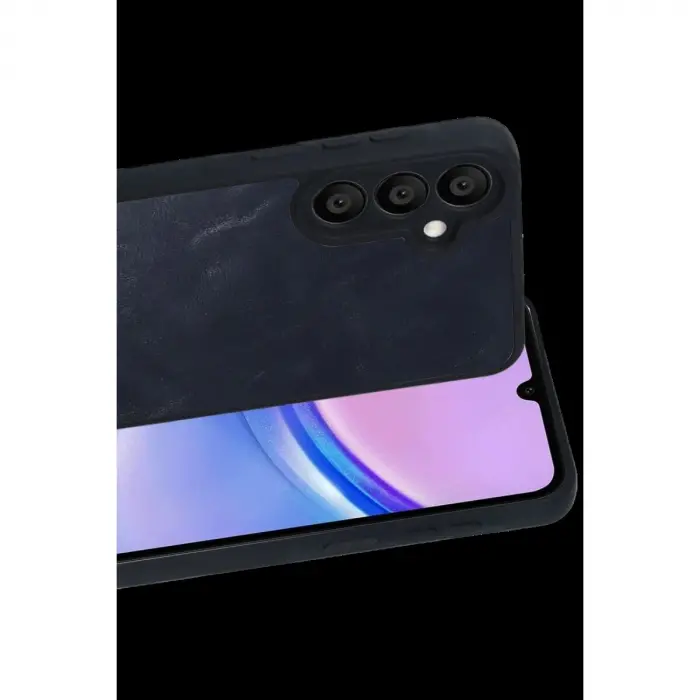 Galaxy A57 5g Aras Deri Kapak - Lacivert