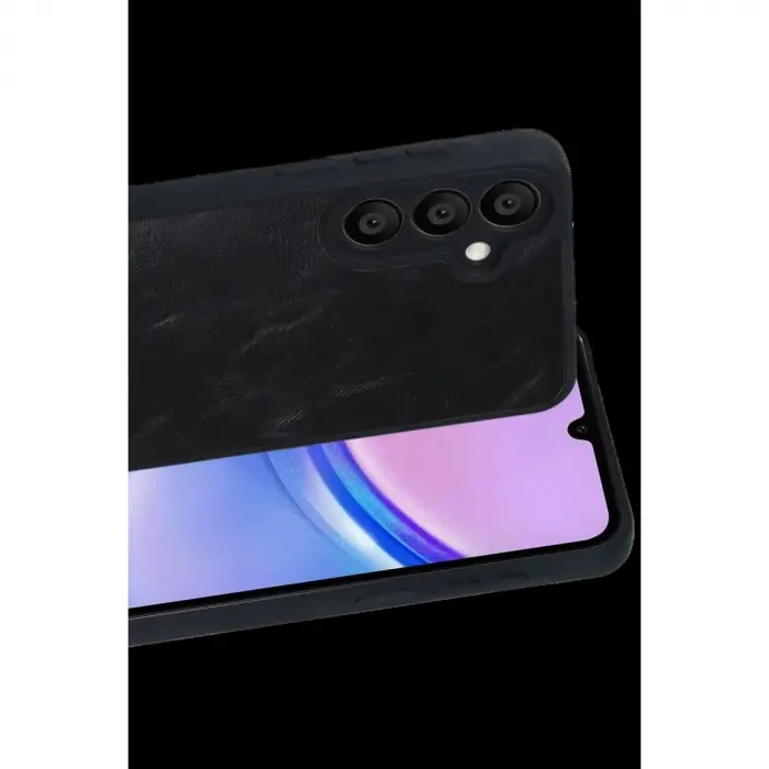Galaxy A57 5g Aras Deri Kapak - Siyah
