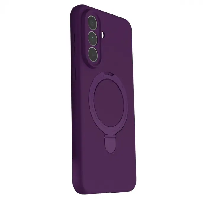 Galaxy A57 5g Regal Magsafe Standlı Kapak - Derin Mor