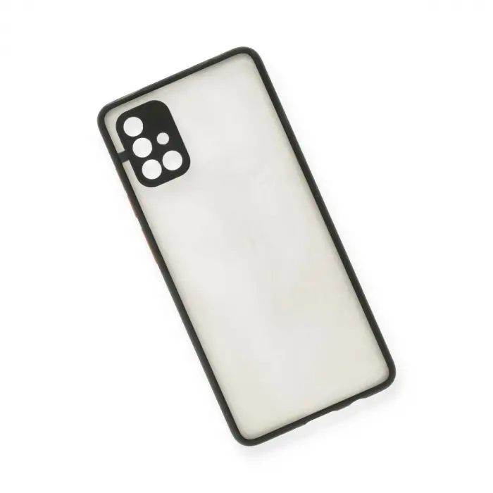 Galaxy A71 Kılıf Montreal  Kapak - Siyah