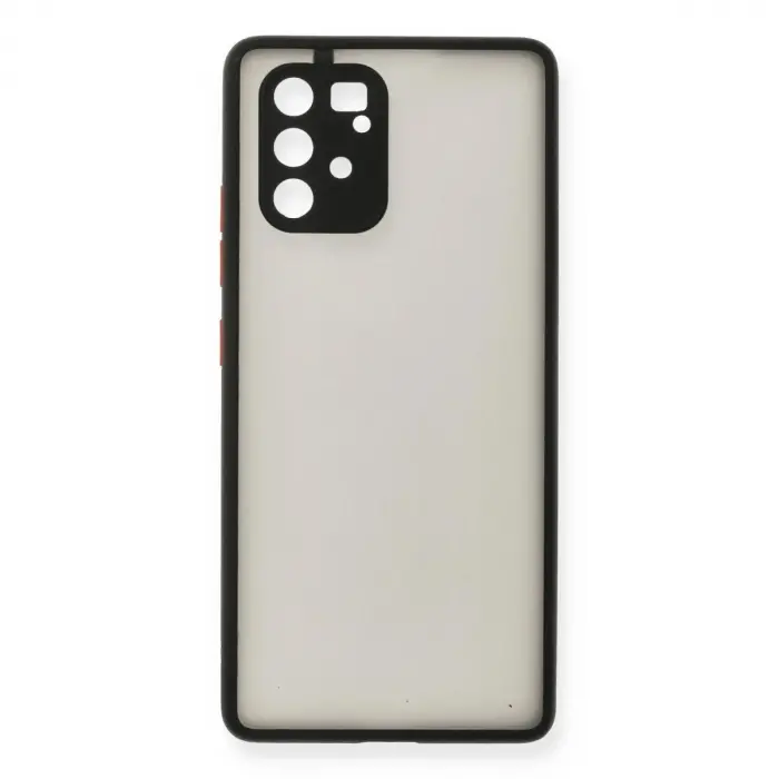 Galaxy A91 / S10 Lite Kılıf Montreal  Kapak - Siyah