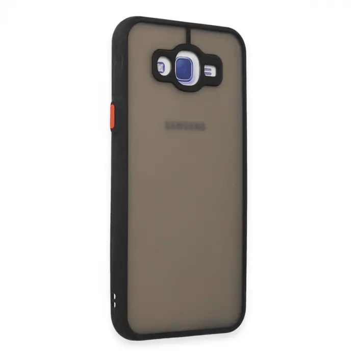 Galaxy J7 Kılıf Montreal  Kapak - Siyah