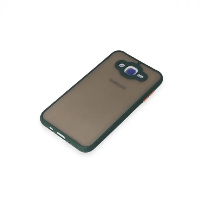Galaxy J7 Kılıf Montreal  Kapak - Yeşil