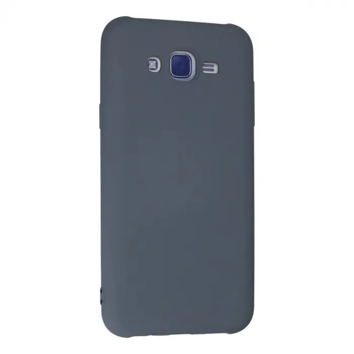 Galaxy J7 Kılıf Nano İçi Kadife  - Gri