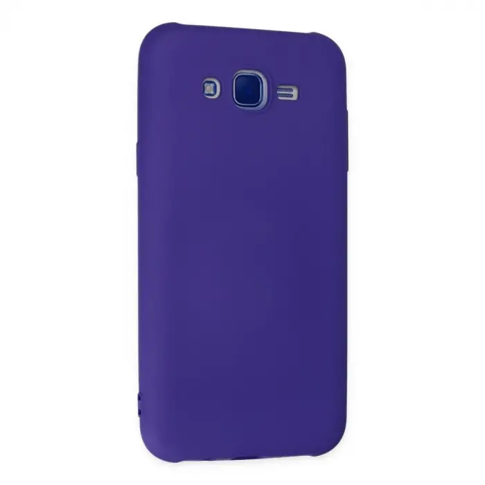 Galaxy J7 Kılıf Nano İçi Kadife  - Mor
