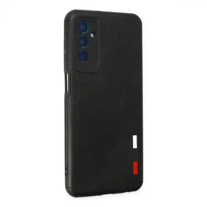 Galaxy M13 Kılıf Loop Deri  - Siyah