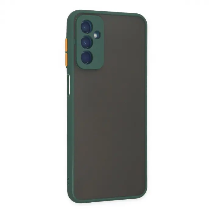Galaxy M13 Kılıf Montreal  Kapak - Yeşil